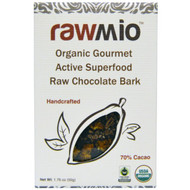 Rawmio, Organic Active Superfood Raw Chocolate Bark, 1.76 oz (50 g) (Discontinued Item)