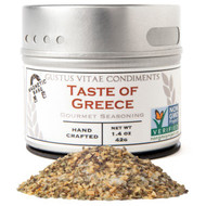 Gustus Vitae Gourmet Seasoning In Magnetic Tin Taste of Greece -- 1.4 oz