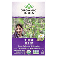 <img alt="Organic India, Tulsi Sleep Tea, Caffeine Free, 18 Infusion Bags, 1.14 oz (32.4 g)" title="Organic India, Tulsi Sleep Tea, Caffeine Free, 18 Infusion Bags, 1.14 oz (32.4 g),801541507580"