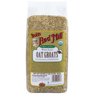 Bobs Red Mill, Organic Whole Grain Oat Groats, 29 oz (822 g)