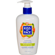 3 PACK of Kiss My Face Moisturizing Hand Soap Anjou Pear -- 9 fl oz