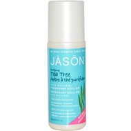 Jason Natural, Pure Natural Deodorant Roll-On, Purifying Tea Tree, 3 fl oz (89 ml)