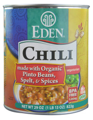 3 PACK of Eden Foods Chili Vegetarian Pinto Beans Spelt & Spices -- 29 oz