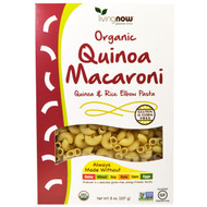 3 PACK of Now Foods, Organic Quinoa Macaroni, Gluten-Free, 8 oz (227 g)