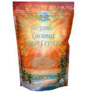 3 PACK OF Earth Circle Organics, Organic Coconut Sugar Crystals, 14 oz (397 g)