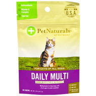 3 PACK of Pet Naturals of Vermont, Daily Multi, For Cats, 30 Chews, 1.32 oz (37.5 g)