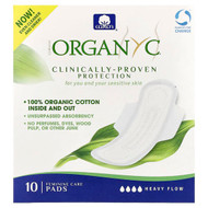 <img alt="Organyc, Organic Cotton Pads, Heavy Flow, 10 Pads" title="Organyc, Organic Cotton Pads, Heavy Flow, 10 Pads,8016867009935"