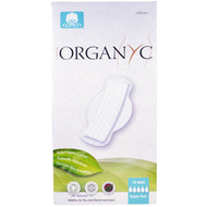 3 PACK of Organyc, Organic Cotton Pads, Super Flow, 10 Pads