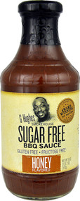 G Hughes Smokehouse Sugar Free BBQ Sauce  Honey - 18 oz