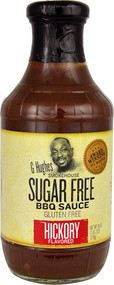 G Hughes Smokehouse Sugar Free BBQ Sauce  Hickory - 18 fl oz