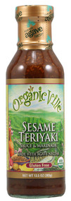 3 PACK of Organicville Organic Sauce and Marinade Sesame Teriyaki -- 13.5 fl oz