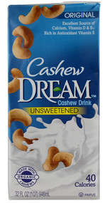 Imagine Foods, Cashew Dream Cashew Drink Unsweetened,  Original - 32 fl oz