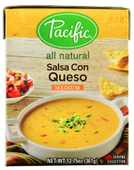Pacific Natural Foods, All Natural Salsa Con Queso Medium - 12.75 oz