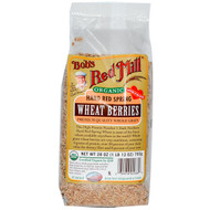 Bobs Red Mill, Organic Hard Red Spring Wheat Berries, 28 oz (793 g)