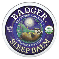 <img alt="Badger, Organic Sleep Balm, Lavender & Bergamot, 0.75 oz (21 g)" title="Badger, Organic Sleep Balm, Lavender & Bergamot, 0.75 oz (21 g),634084026122"