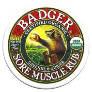 <img alt="Badger, Organic Sore Muscle Rub, Cayenne & Ginger, 0.75 oz (21 g)" title="Badger, Organic Sore Muscle Rub, Cayenne & Ginger, 0.75 oz (21 g),634084023121"