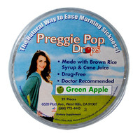 Three Lollies, Preggie Pop Drops, Green Apple, 21 Pieces