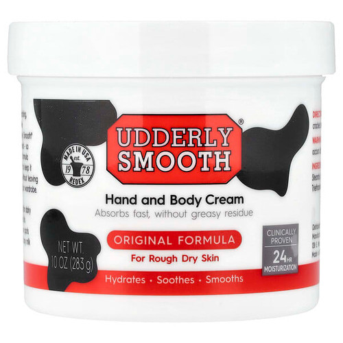 <img alt="Udderly Smooth, Hand and Body Cream, For Rough Dry Skin, Original Formula, 10 oz (283 g)" title="Udderly Smooth, Hand and Body Cream, For Rough Dry Skin, Original Formula, 10 oz (283 g),731064602519"
