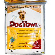 Pacific Dry Goods, DogTowl, The All-Purpose Towel for Dogs, 2 Towels, 24" x 20" Each (5 PACK)