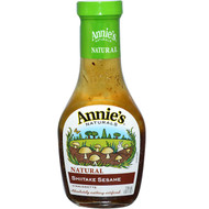3 PACK of Annies Naturals, Natural, Shiitake Sesame Vinaigrette, 8 fl oz (236 ml)