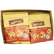 3 PACK of Back To Nature Mini Cookies Chocolate Chunk -- 6 Bags
