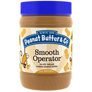 Peanut Butter & Co., Smooth Operator, Peanut Butter Spread, 16 oz (454 g)