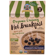 Bakery On Main, Organic, Creamy Hot Breakfast, Unsweetened Amaranth Multigrain, 6 Packets, 1.4 oz (40 g) Each