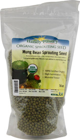 3 PACK of Handy Pantry Organic Mung Bean Sprouting Seeds -- 16 oz
