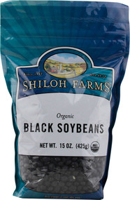 Shiloh Farms, Organic Black Soybeans - 15 oz