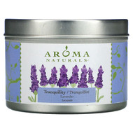 <img alt="Aroma Naturals, Soy VegePure, Travel Tin Candle, Tranquility, Lavender, 2.8 oz (79.38 g)" title="Aroma Naturals, Soy VegePure, Travel Tin Candle, Tranquility, Lavender, 2.8 oz (79.38 g),769360235117"