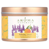 <img alt="Aroma Naturals, Soy VegePure, Travel Tin Candle, Relaxing, Lavender & Tangerine, 2.8 oz (79.38 g)" title="Aroma Naturals, Soy VegePure, Travel Tin Candle, Relaxing, Lavender & Tangerine, 2.8 oz (79.38 g),769360023110"