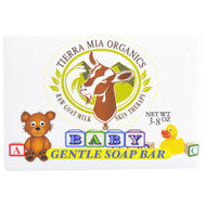 Tierra Mia Organics, Raw Goat Milk Skin Therapy, Baby, Gentle Soap Bar, 3.8 oz (Discontinued Item)