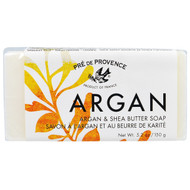 European Soaps, Pre de Provece, Argan & Shea Butter Soap Bar, 5.2 oz (150 g)