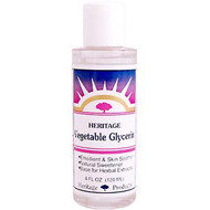 Heritage Store, Vegetable Glycerin, 4 fl oz (120 ml) (Discontinued Item)