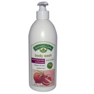Natures Gate, Body Wash, Velvet Moisture, Pomegranate Sunflower, 18 fl oz (532 ml) (5 PACK)