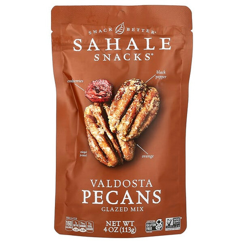 <img alt="Sahale Snacks, Glazed Mix, Valdosta Pecans, 4 oz (113 g)" title="Sahale Snacks, Glazed Mix, Valdosta Pecans, 4 oz (113 g),893869000560"