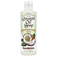 <img alt="NutriBiotic, Pure Coconut Oil Soap, Unscented, 8 fl oz (236 ml)" title="NutriBiotic, Pure Coconut Oil Soap, Unscented, 8 fl oz (236 ml),728177015022"