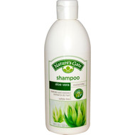 Natures Gate, Shampoo, Moisturizing, Aloe Vera, 18 fl oz (532 ml) (5 PACK)