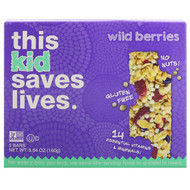 This Bar Saves Lives, Kid, Wild Berries, 5 Bars, 5.64 oz (160 g)