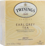 3 PACK of Twinings Classics Black Tea Earl Grey -- 50 Tea Bags