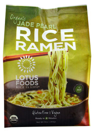Lotus Foods, Organic, Jade Pearl Rice Ramen, 4 Packs, 10 oz (283 g) (Discontinued Item)