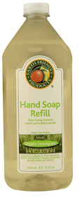 3 PACK of Earth Friendly Ecos Hand Soap Refill Lemongrass -- 32 fl oz