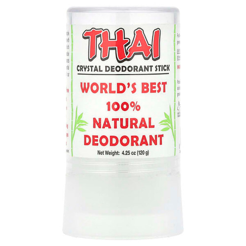 <img alt="Thai Deodorant Stone, Thai Crystal Deodorant Stick, 4.25 oz (120 g)" title="Thai Deodorant Stone, Thai Crystal Deodorant Stick, 4.25 oz (120 g),091639820527"