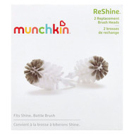 <img alt="Munchkin, ReShine, Replacement Brush Heads, 2 Count" title="Munchkin, ReShine, Replacement Brush Heads, 2 Count,735282107009"