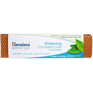 3 PACK of Himalaya, Botanique, Whitening Complete Care Toothpaste, Simply Mint, 5.29 oz (150 g)