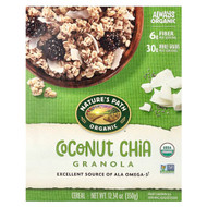 <img alt="Natures Path, Organic Coconut Chia Granola Cereal , 12.34 oz (350 g)" title="Natures Path, Organic Coconut Chia Granola Cereal , 12.34 oz (350 g),058449890331"