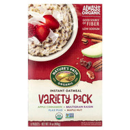 <img alt="Natures Path, Organic Instant Oatmeal, Variety Pack, 8 Packets, 14 oz (400 g)" title="Natures Path, Organic Instant Oatmeal, Variety Pack, 8 Packets, 14 oz (400 g),058449450009"