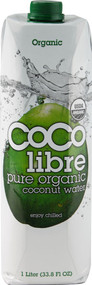 Coco Libre, Pure Organic Coconut Water - 33.8 fl oz