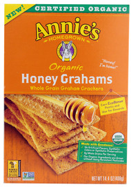 3 PACK of Annies Homegrown Organic Honey Grahams Graham Crackers -- 14.4 oz