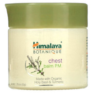 <img alt="Himalaya, Botanique, Chest Balm P.M., 1.76 oz (50 g)" title="Himalaya, Botanique, Chest Balm P.M., 1.76 oz (50 g),605069200066"